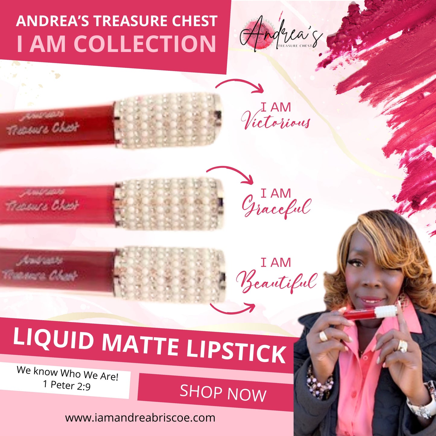 I Am Beautiful (Liquid Matte Lipstick)