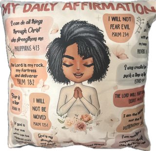 Affirmation Love Pillow