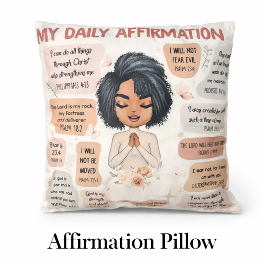 Affirmation Love Pillow